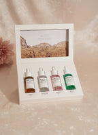 Kit de 4 ampollas faciales SKIN1004 Madagascar Centella de K-Chic Skin Especialidad en caja de regalo blanca