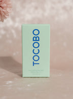 Protector solar en barra TOCOBO Cica Cooling Sun Stick de K-Chic Skin Especialidad en envase verde menta