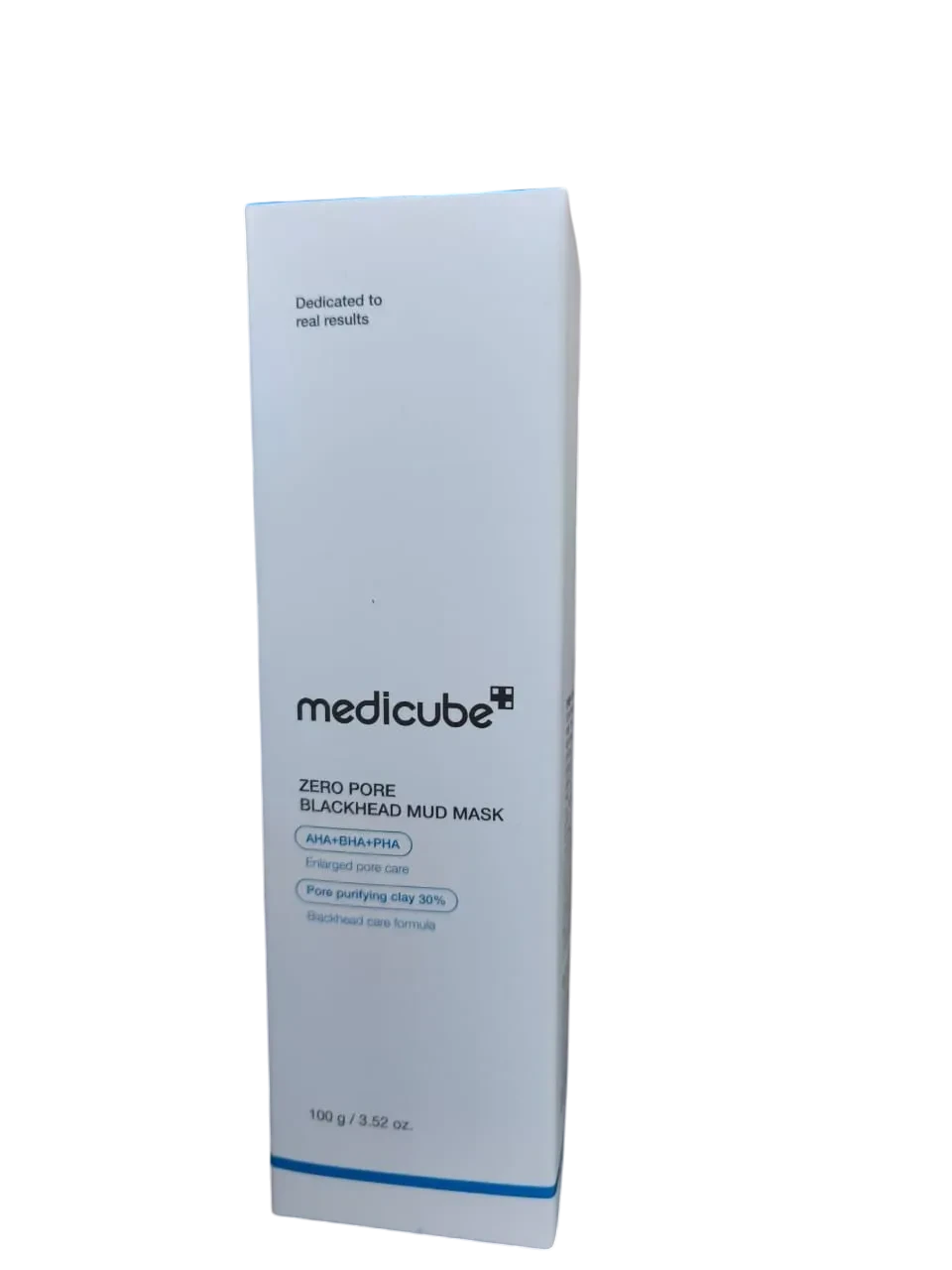 Caja de mascarilla de barro Medicube Zero Pore Blackhead Mud Mask de K-Chic Skin para limpieza profunda de poros